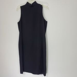 Chelsea Campbell Black Wool Dress, Size 10